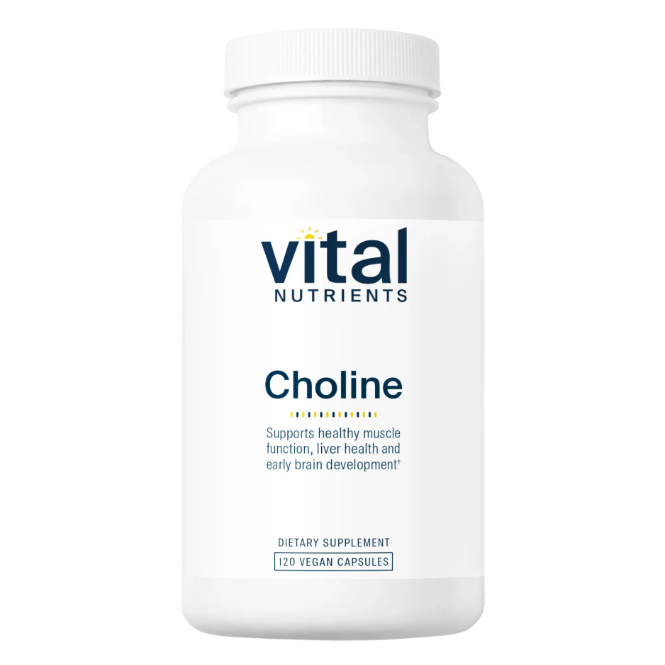 Choline 550mg x120 C. - Vital Nutrients - Vital Nutrients