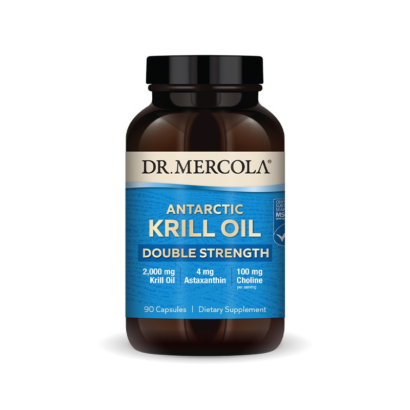 Krill Oil Double Strength 2000mg x90 C. - Dr. Mercola - Dr. Mercola