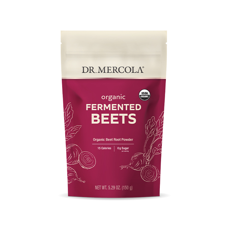 Beets Organic Fermented 150g - Dr. Mercola - Dr. Mercola