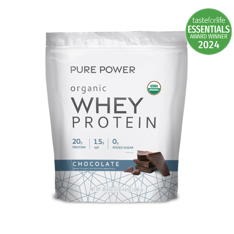 Whey Protein 20.6 Oz. Chocolate - Dr. Mercola - Dr. Mercola