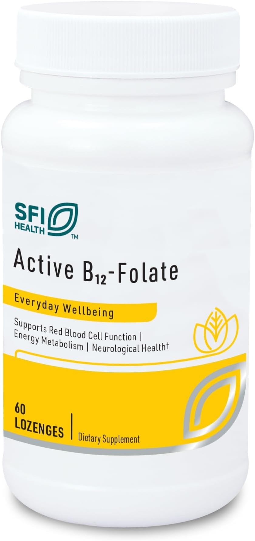 Active B12-Folate x60 Lozenges - SFI Health - SFI Health
