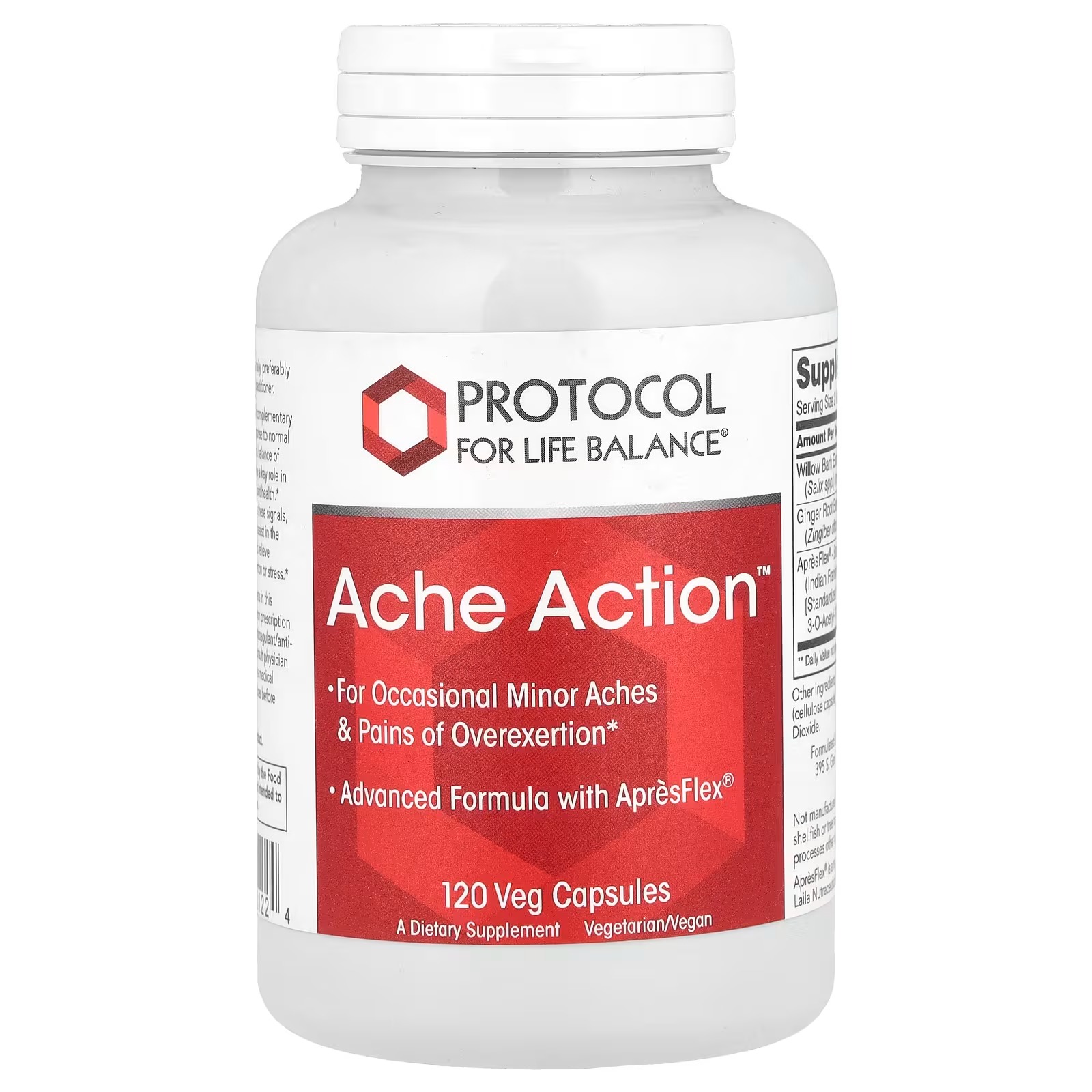 Ache Action™ x120 C. - Protocol For Life Balance - Protocol For Life Balance