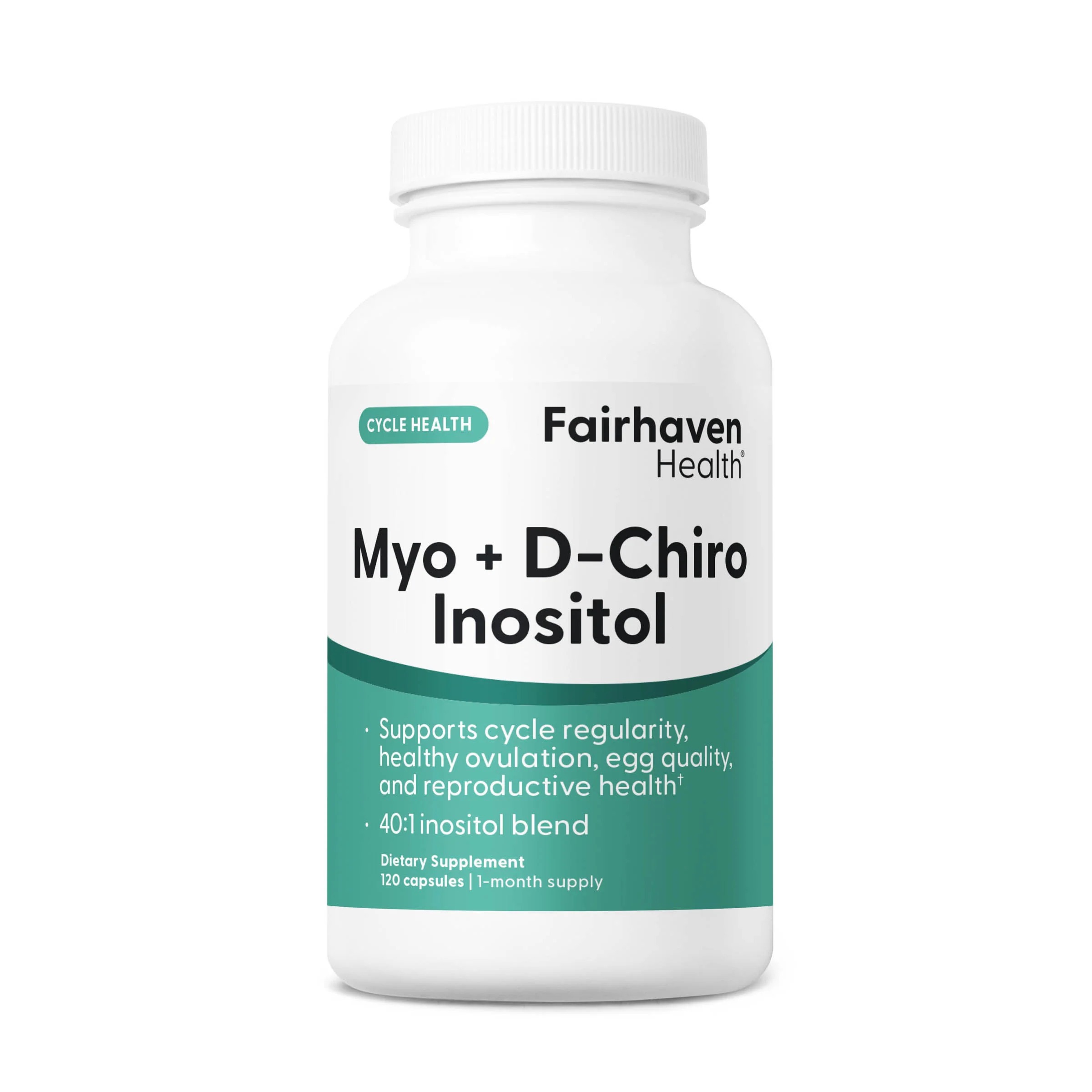 Myo + D-Chiro Inositol x120 C. - Fairhaven Health - Fairhaven Health