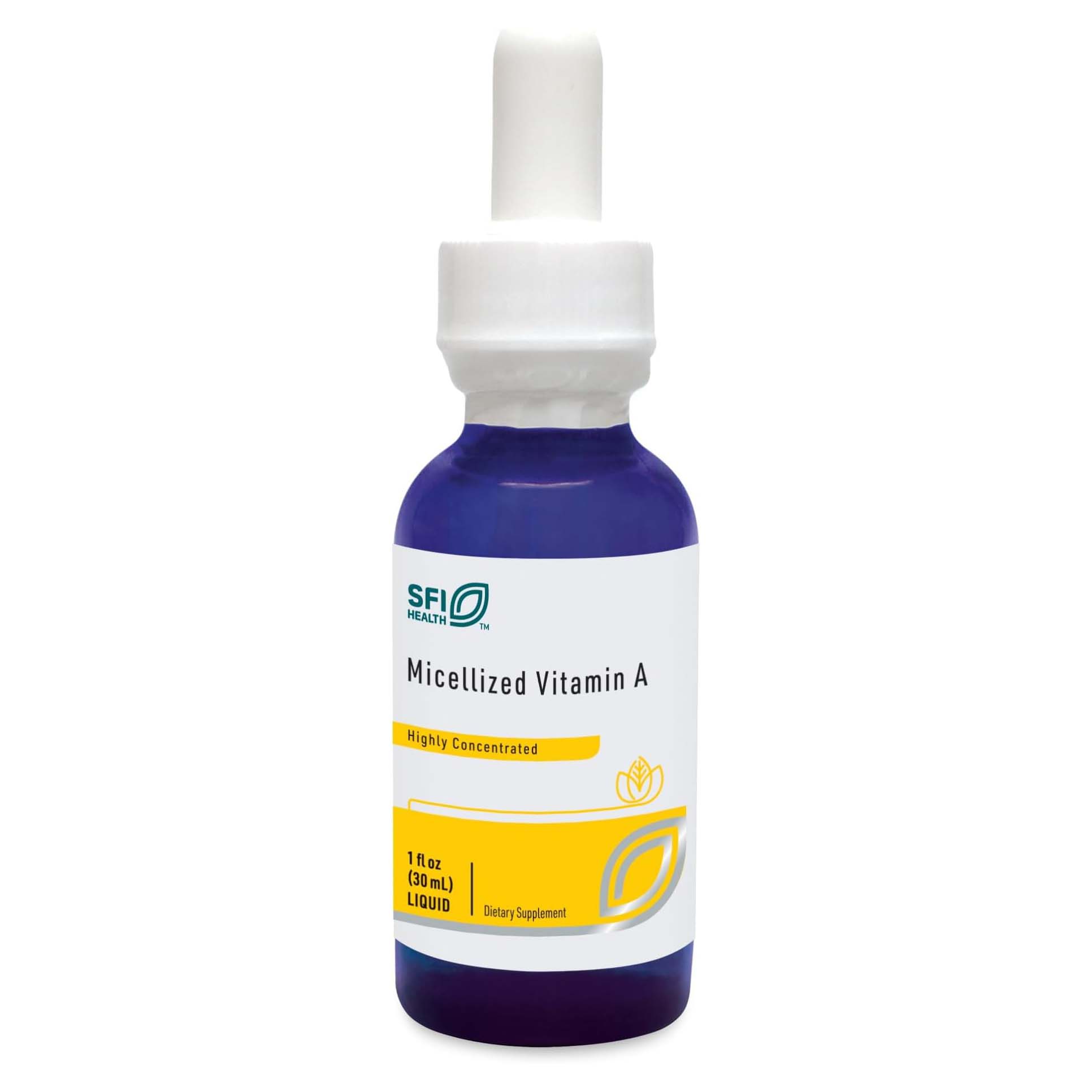 Vitamin A Micellized 5000 IU 1 Oz. - SFI Health - SFI Health