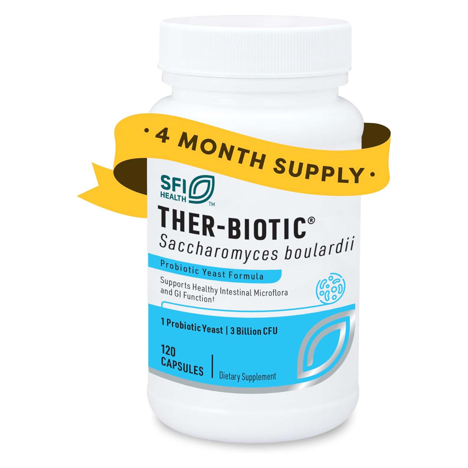 Saccharomyces Boulardii x60 C. - SFI Health - SFI Health