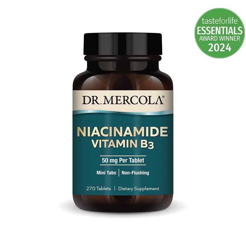 Niacinamide Vitamin B3 50mg x270 T. - Dr. Mercola - Dr. Mercola