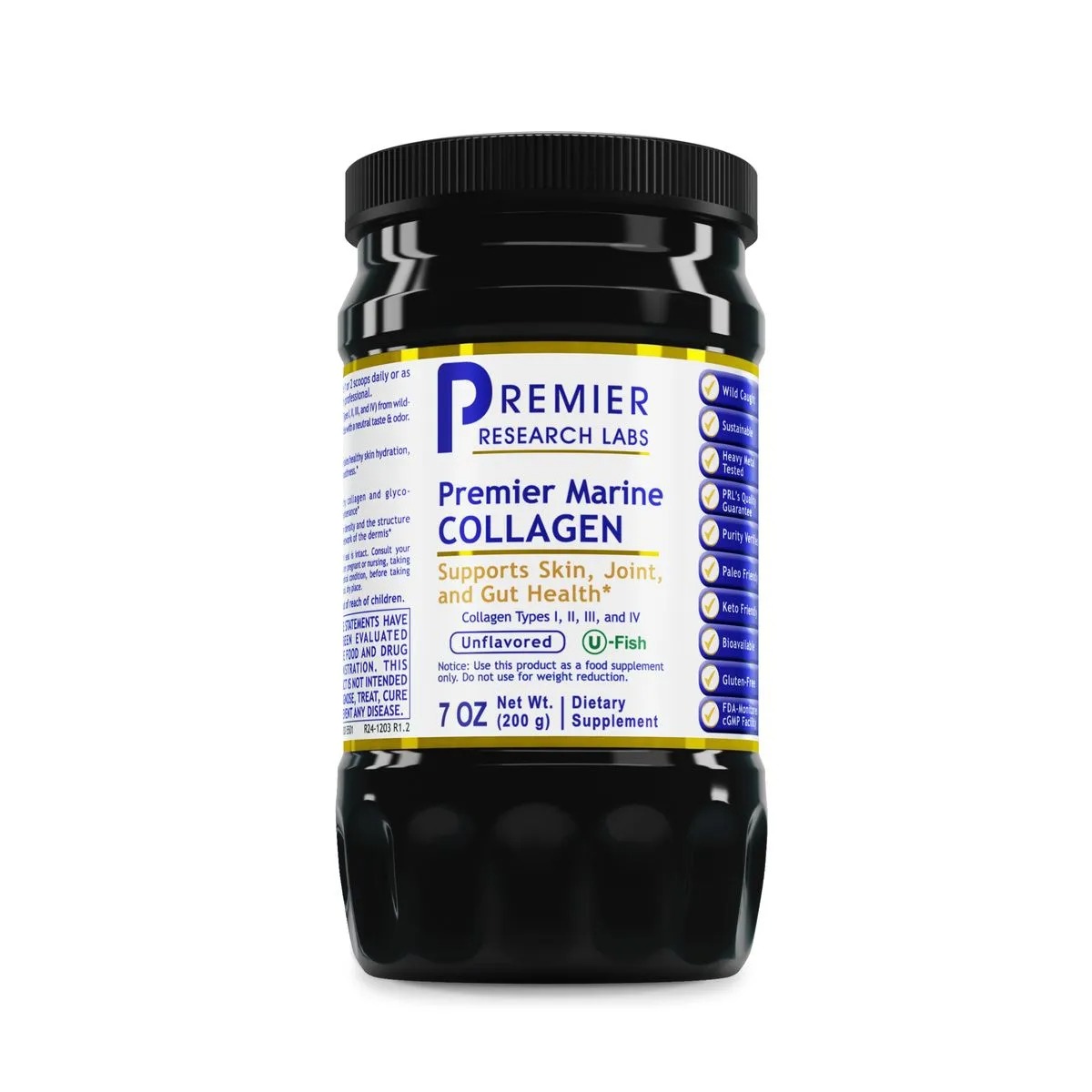 Marine Collagen 7oz (200g) - Premier Research Labs - Premier Research Labs