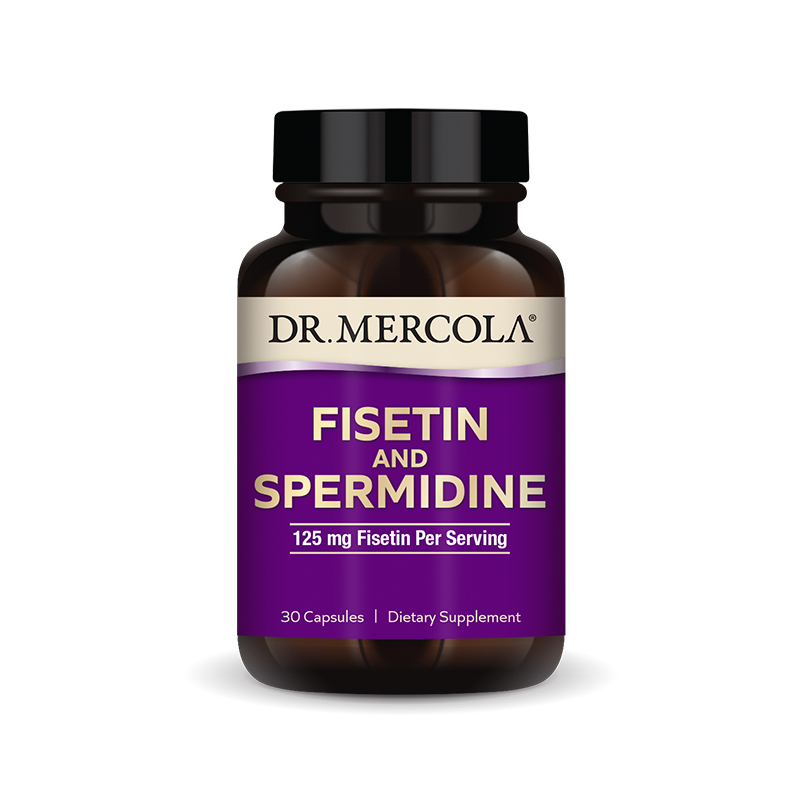 Fisetin and Spermidine x30 Caps. - Dr. Mercola - Dr. Mercola