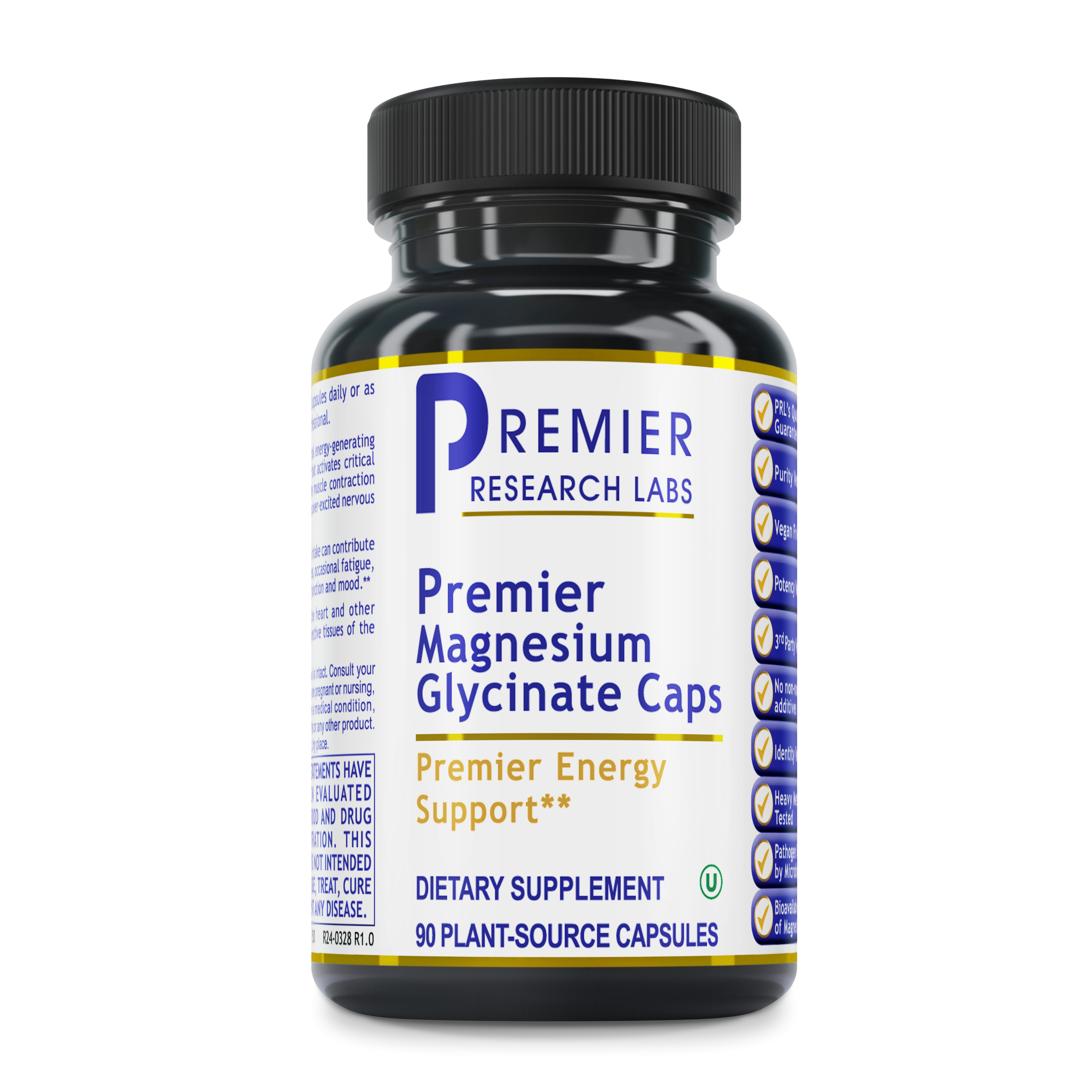 Magnesium Glycinate x90 Caps. - Premier Research Labs - Premier Research Labs