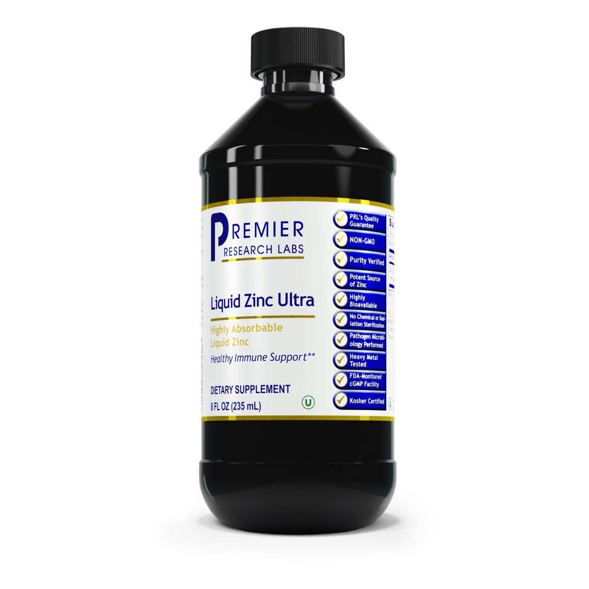 Liquid Zinc Ultra - 8oz - Premier Research Labs - Premier Research Labs