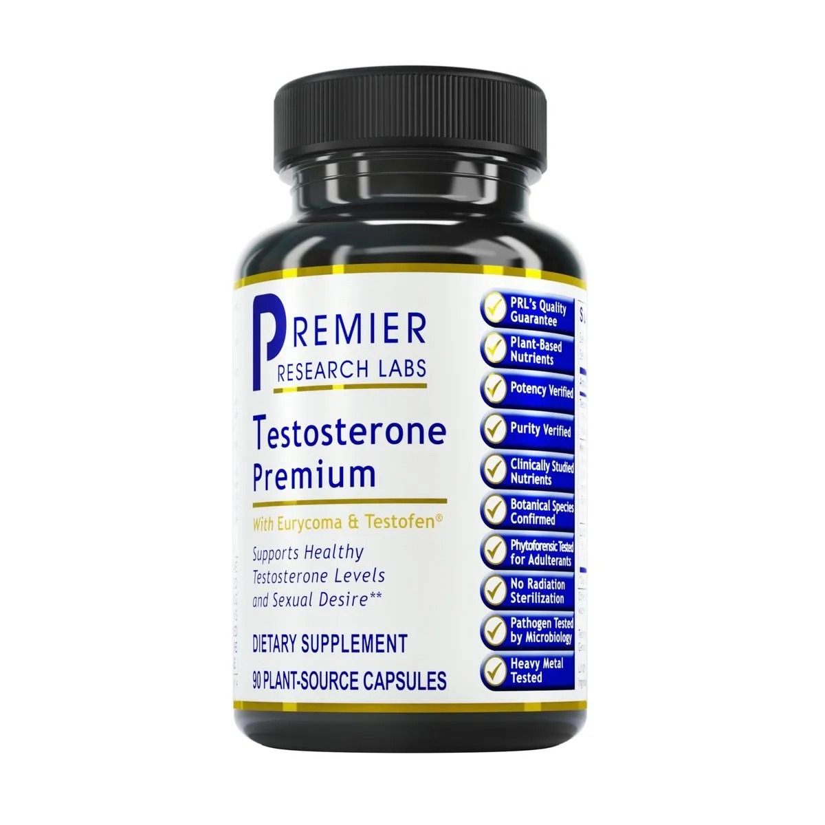 Testosterone Premium x90 Caps. - Premier Research Labs - Premier Research Labs