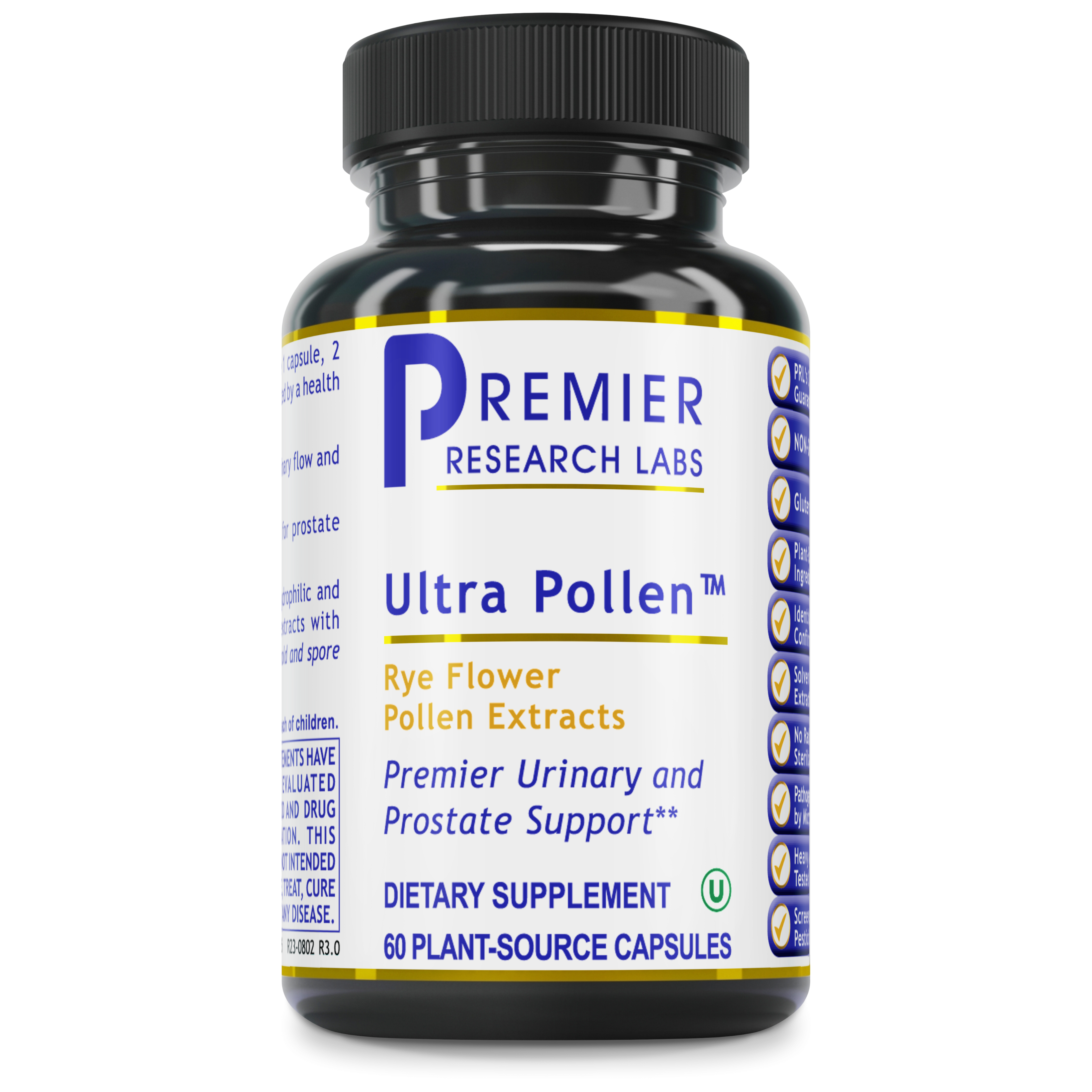 Ultra Pollen x60 Caps. - Premier Research Labs - Premier Research Labs