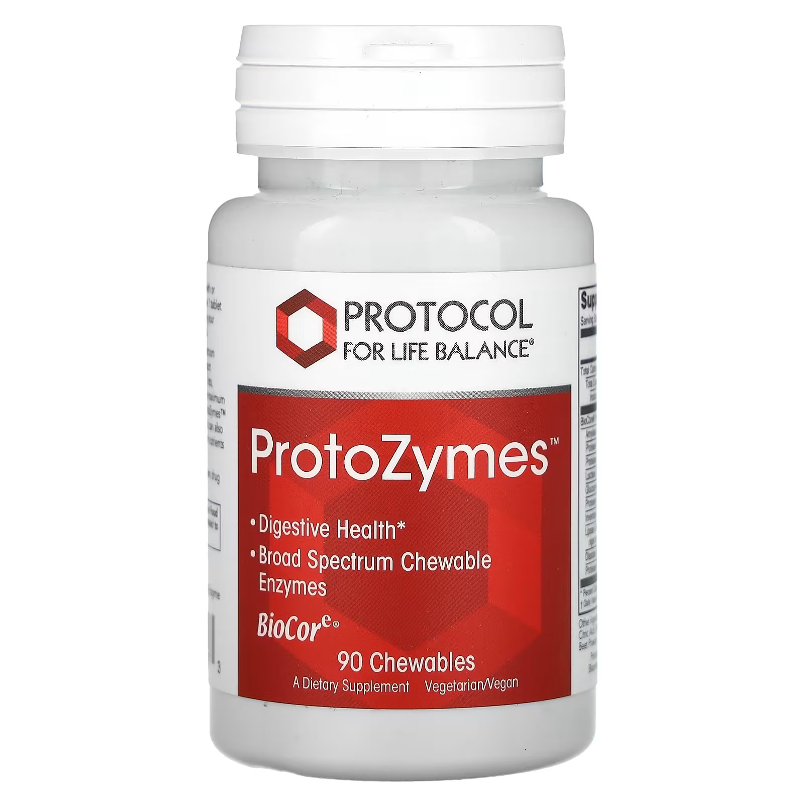 ProtoZymes x90 Masticables P2957 - Protocol For Life Balance - Protocol For Life Balance