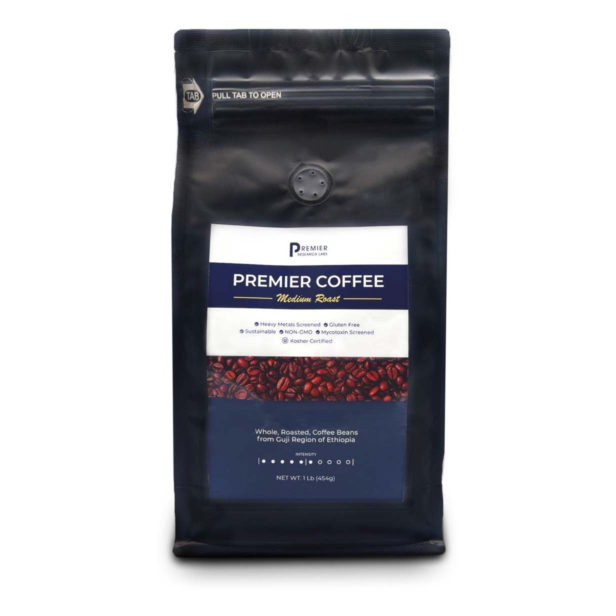 Coffee (Medium Roast) 1lb - Premier Research Labs - Premier Research Labs