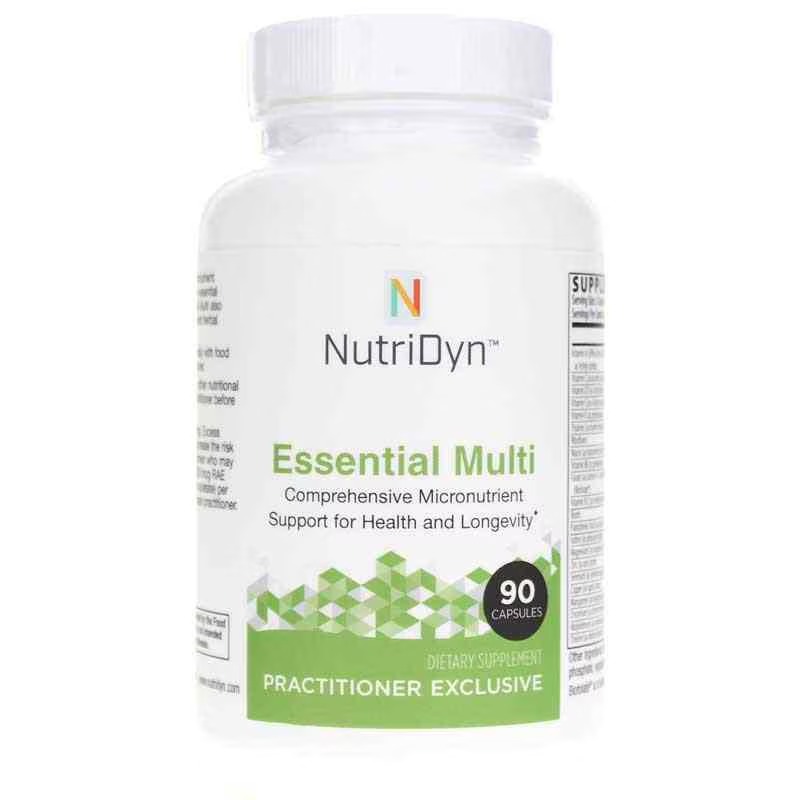 Essential Multi Sin Hierro (Verde) x90 Caps. - NutriDyn - NutriDyn