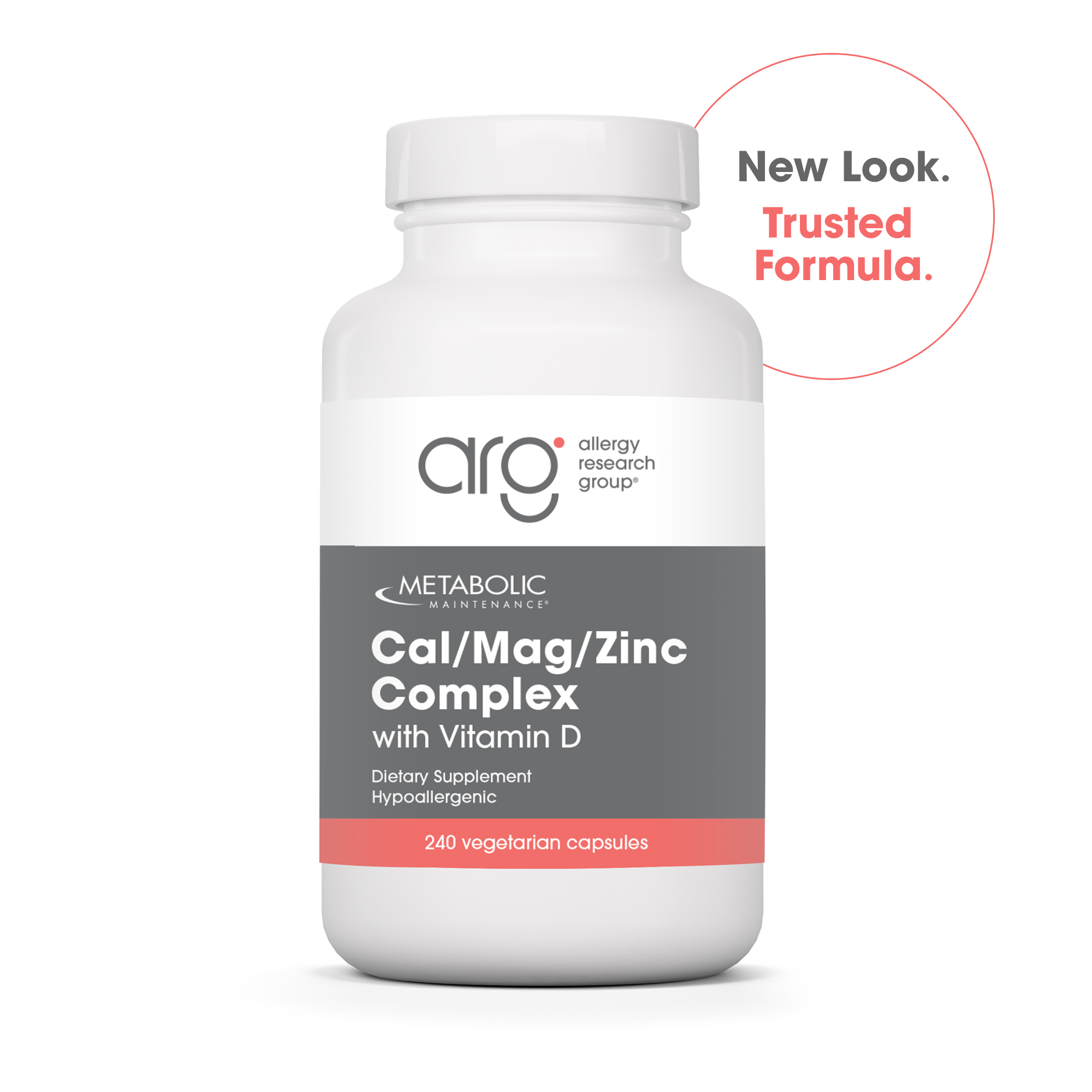 Cal/Mag/Zinc Complex x240 C. - Metabolic Maintenance - Metabolic Maintenance