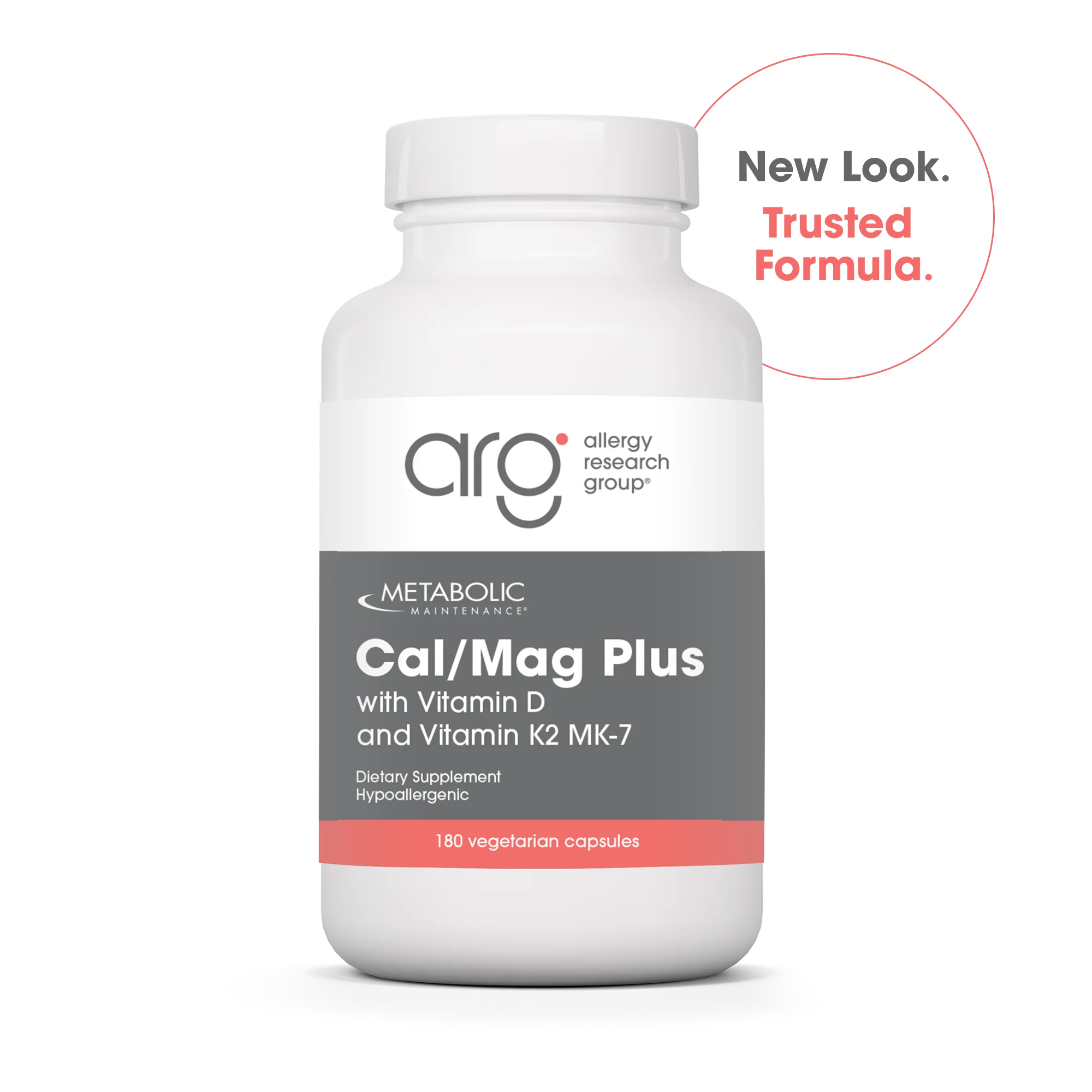 Cal/Mag Plus w/ D3, K2 Mk7 x180 C. Metablic - Metabolic Maintenance