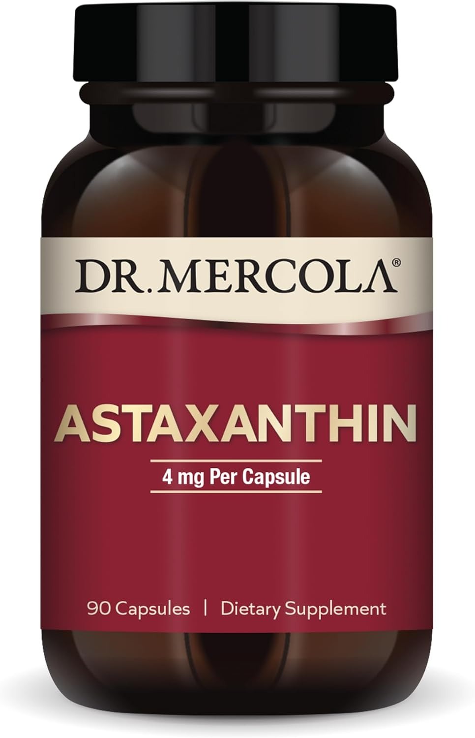 Astaxanthin 4mg x 90 Caps. - Dr. Mercola - Dr. Mercola