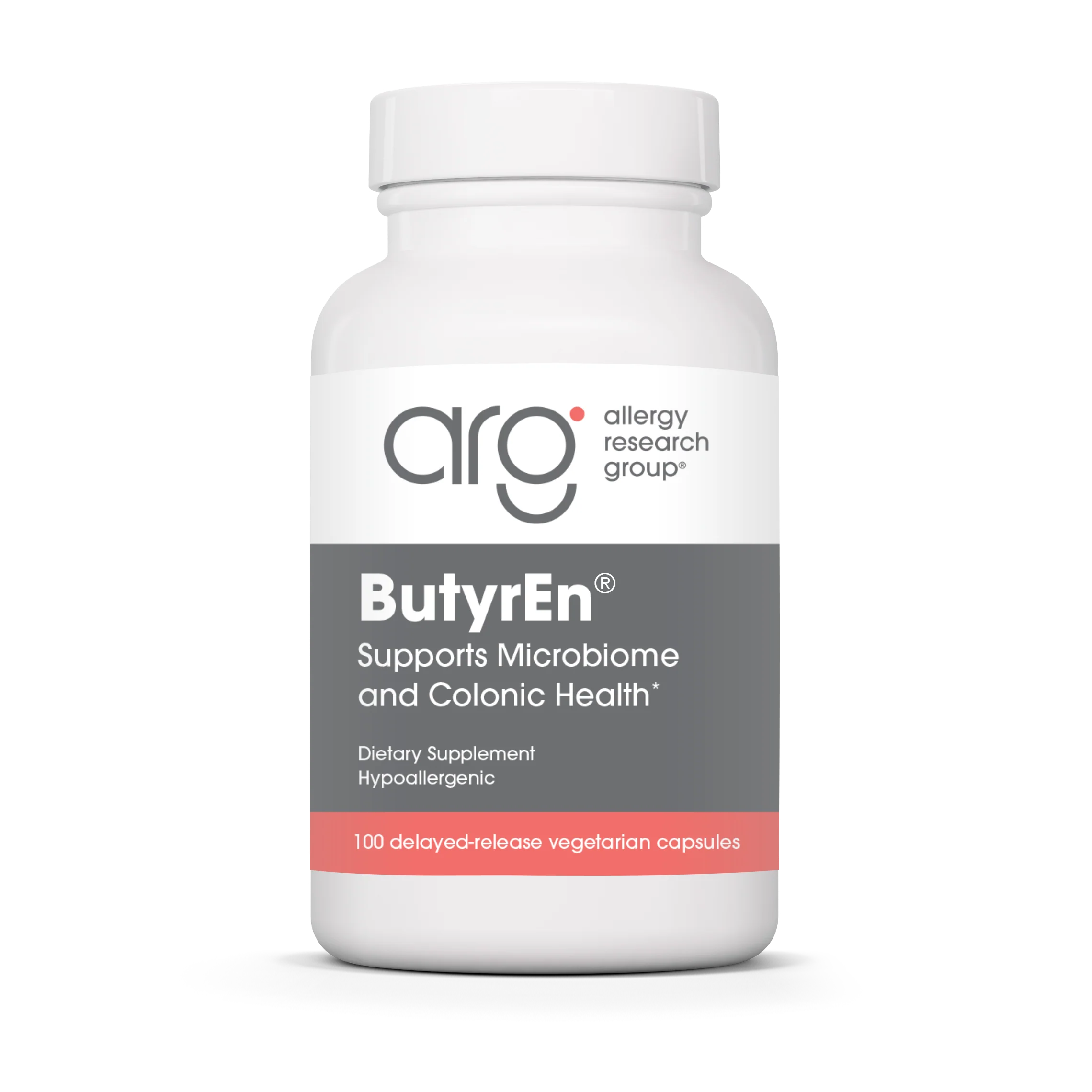 ButyrEn x100 Caps. Allergy - Researched Nutritionals - Allergy Research Group