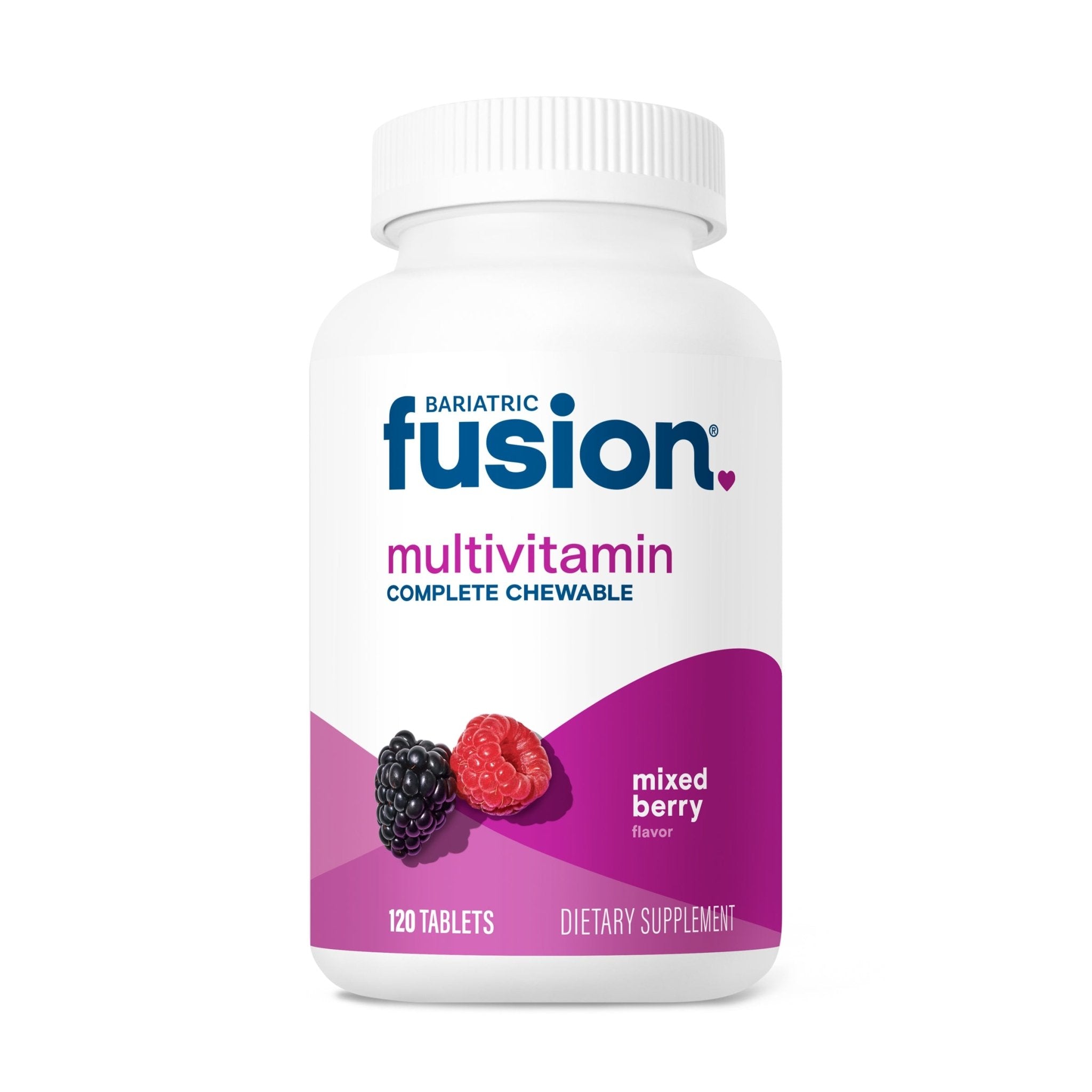 Multivitamin Complete Chewable Mixed Berry x120 T. Bariatric Fusion - Bariatric Fusion