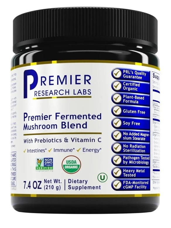 Mushroom Fermented Blend 7.4Oz. Premier Research Labs - Premier Research Labs