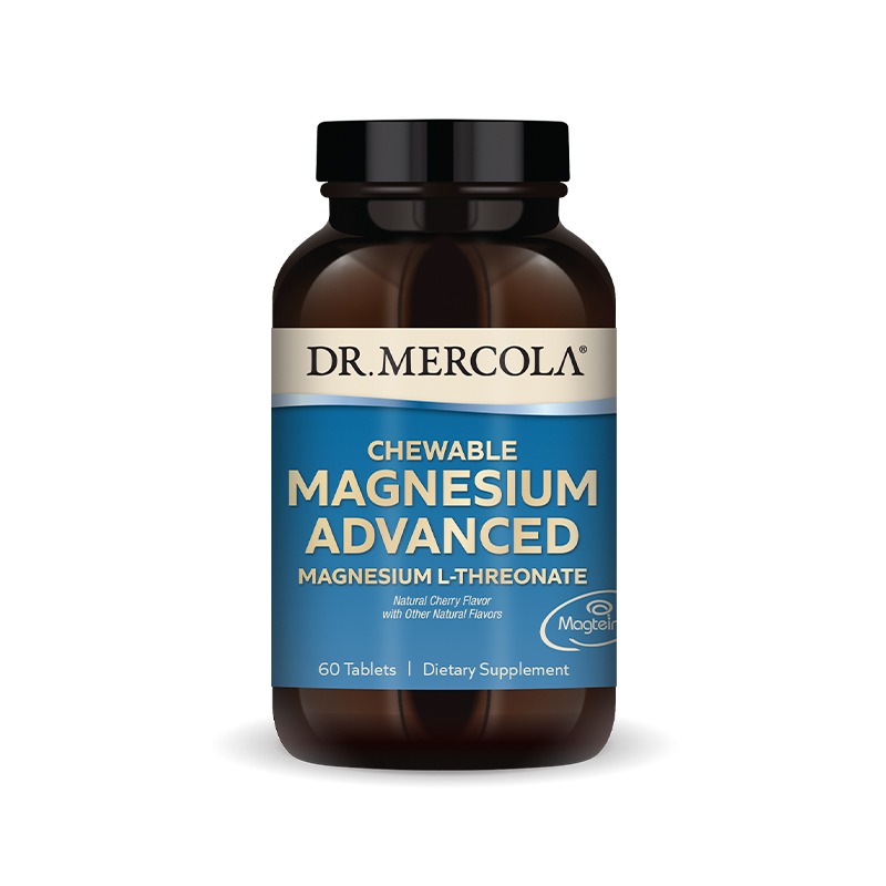 Magnesium Masticable Advanced x60 Tabs. - Dr. Mercola - Dr. Mercola