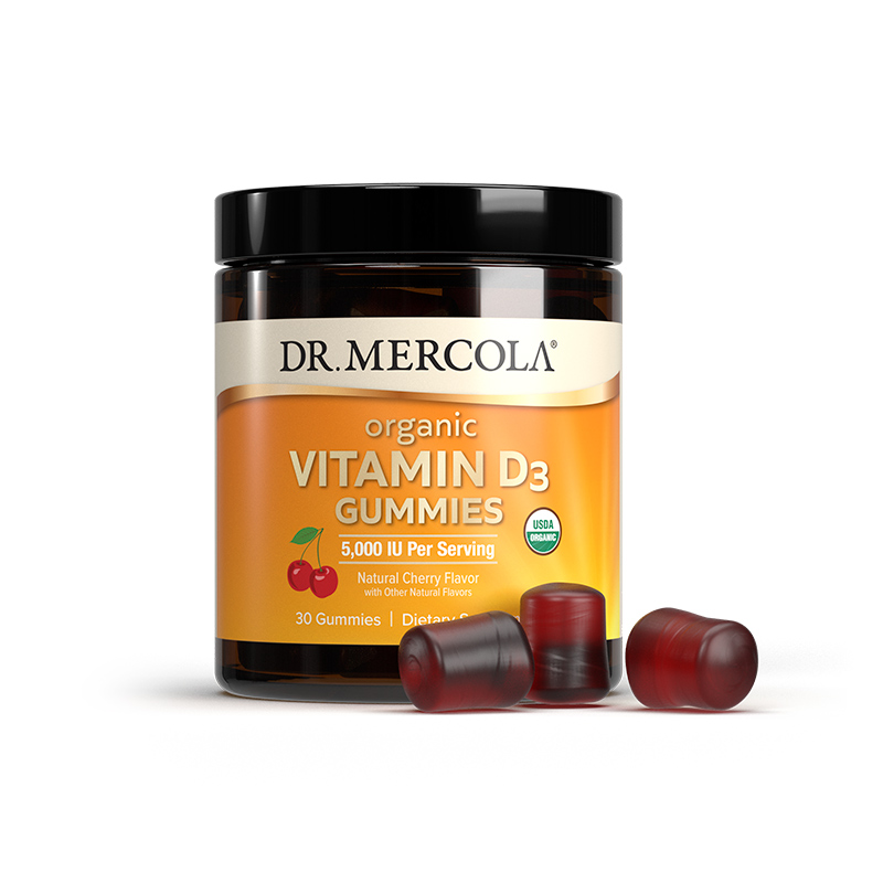 Vitamin D3 Gummies for Kids (Organic) x30 Gummies. - Dr. Mercola - Dr. Mercola