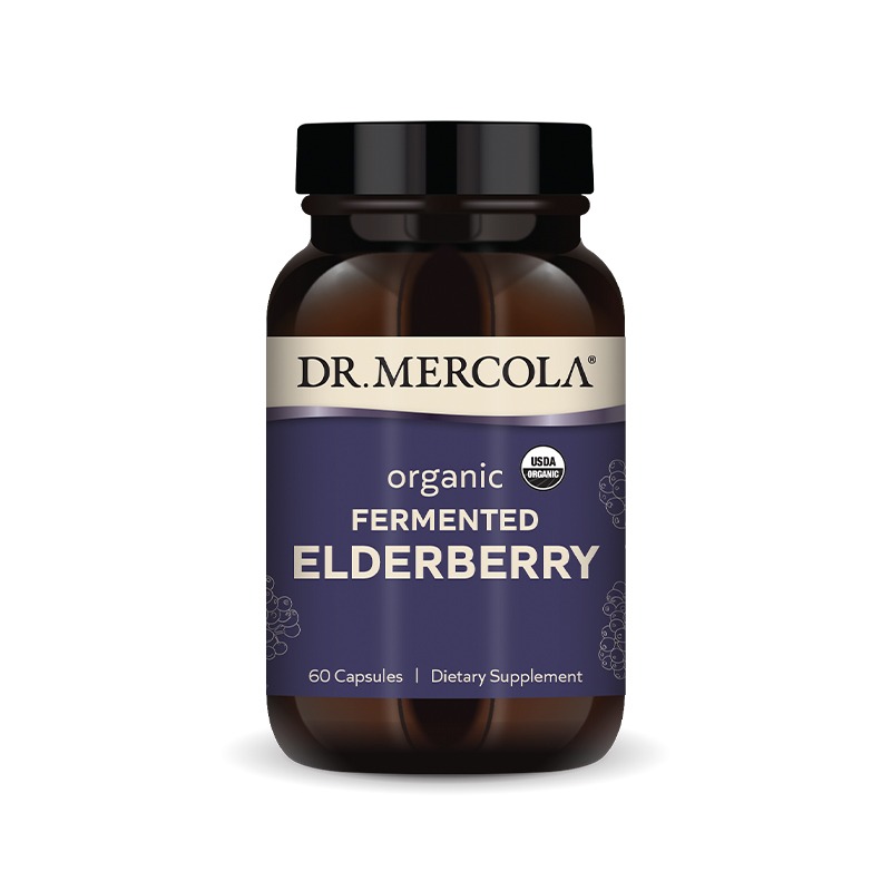 Elderberry (Fermented Organic) x60 Caps. - Dr. Mercola - Dr. Mercola