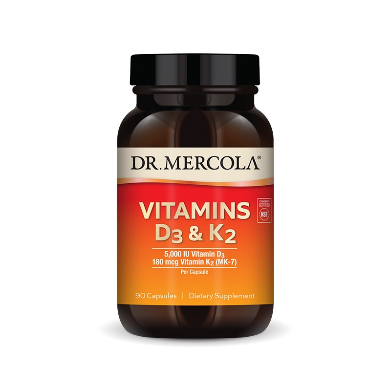 Vitamins D3 & K2 x90 C. Mercola D3K - Dr. Mercola