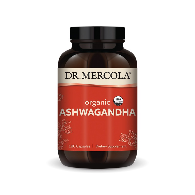 Ashwagandha 800mg x180 C. - Dr. Mercola - Dr. Mercola