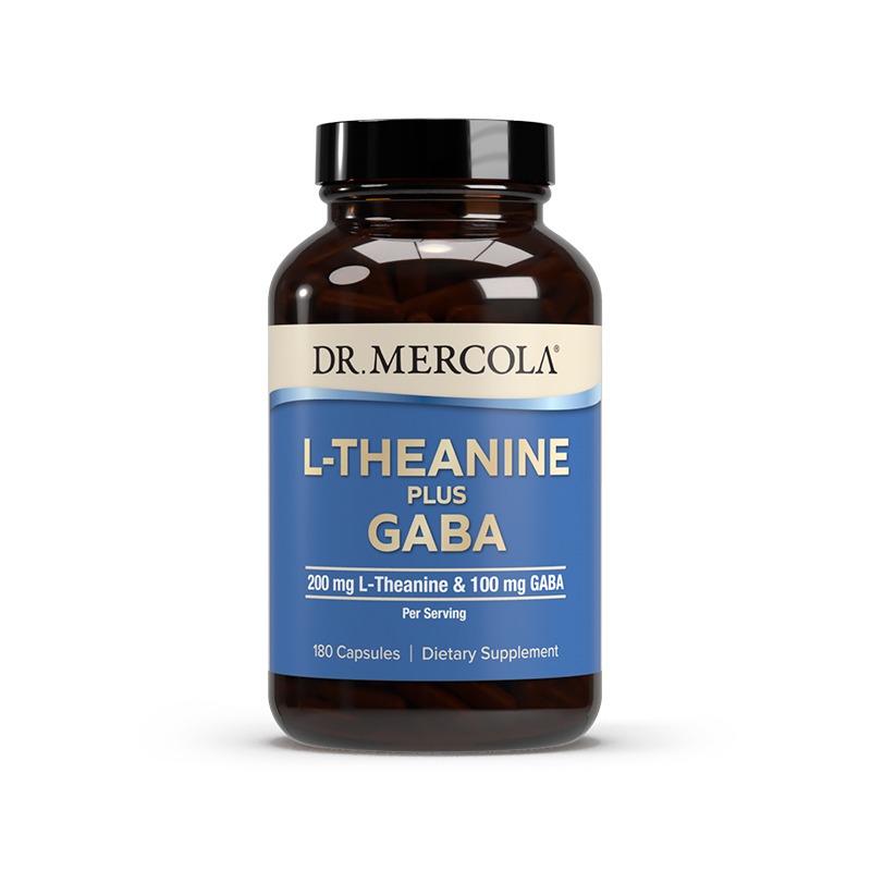 L-Theanine plus Gaba x60 Caps. - Dr. Mercola - Dr. Mercola