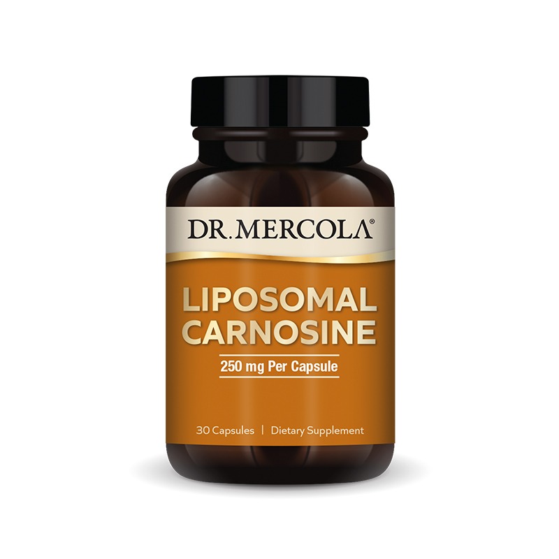 Liposomal Carnosine 250mg x30 Caps. - Dr. Mercola - Dr. Mercola