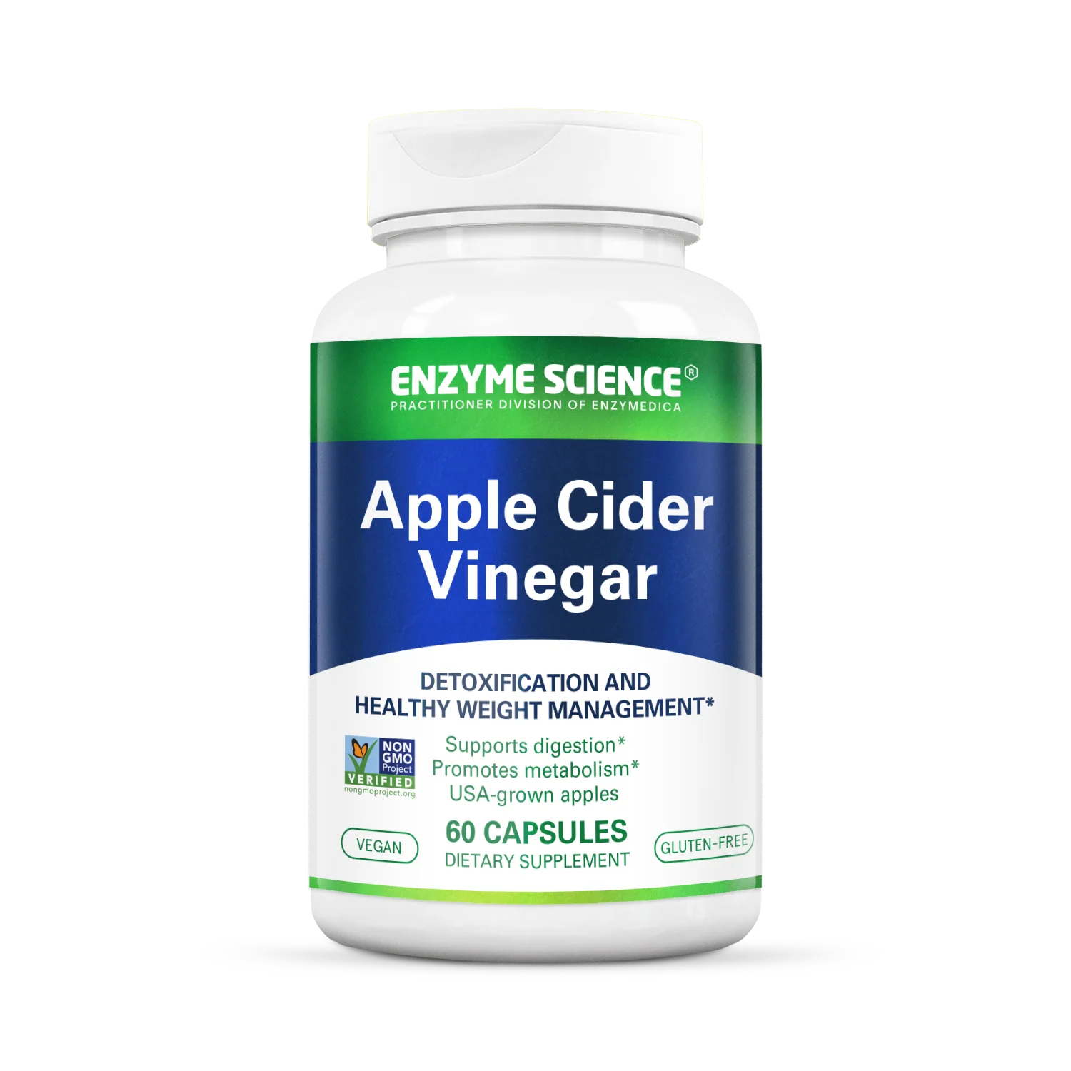 Apple Cider Vinager x60 C. - Enzyme Science - Enzyme Science