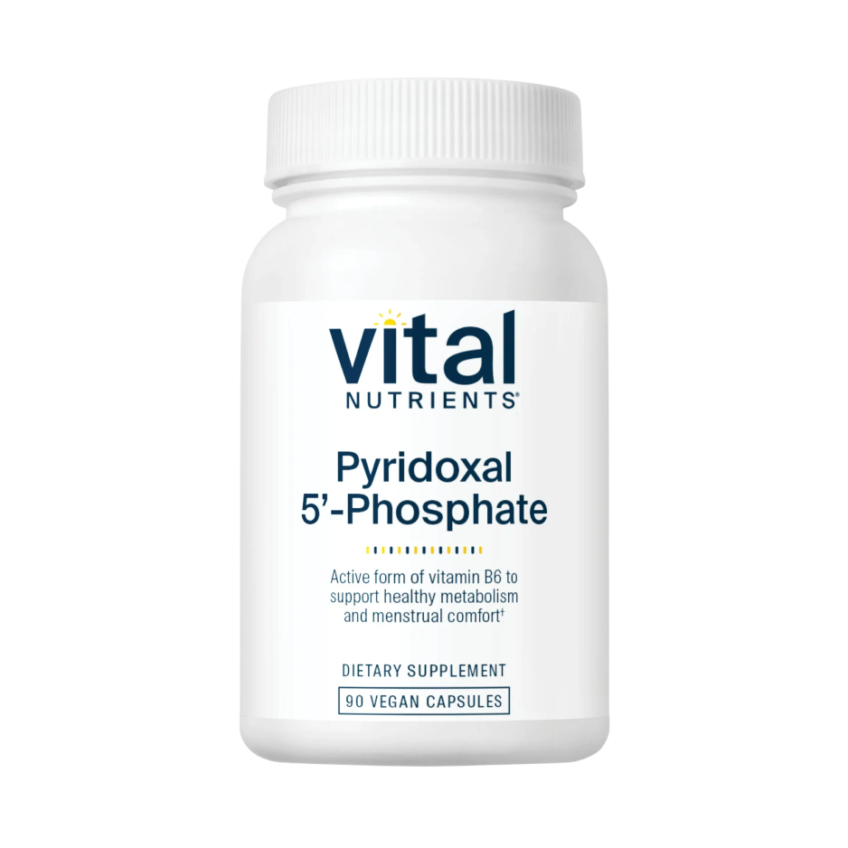 P-5-P (Pyridoxal 5'-Phosphate) (Vit. B6) x90 Caps - Vital Nutrients - Vital Nutrients