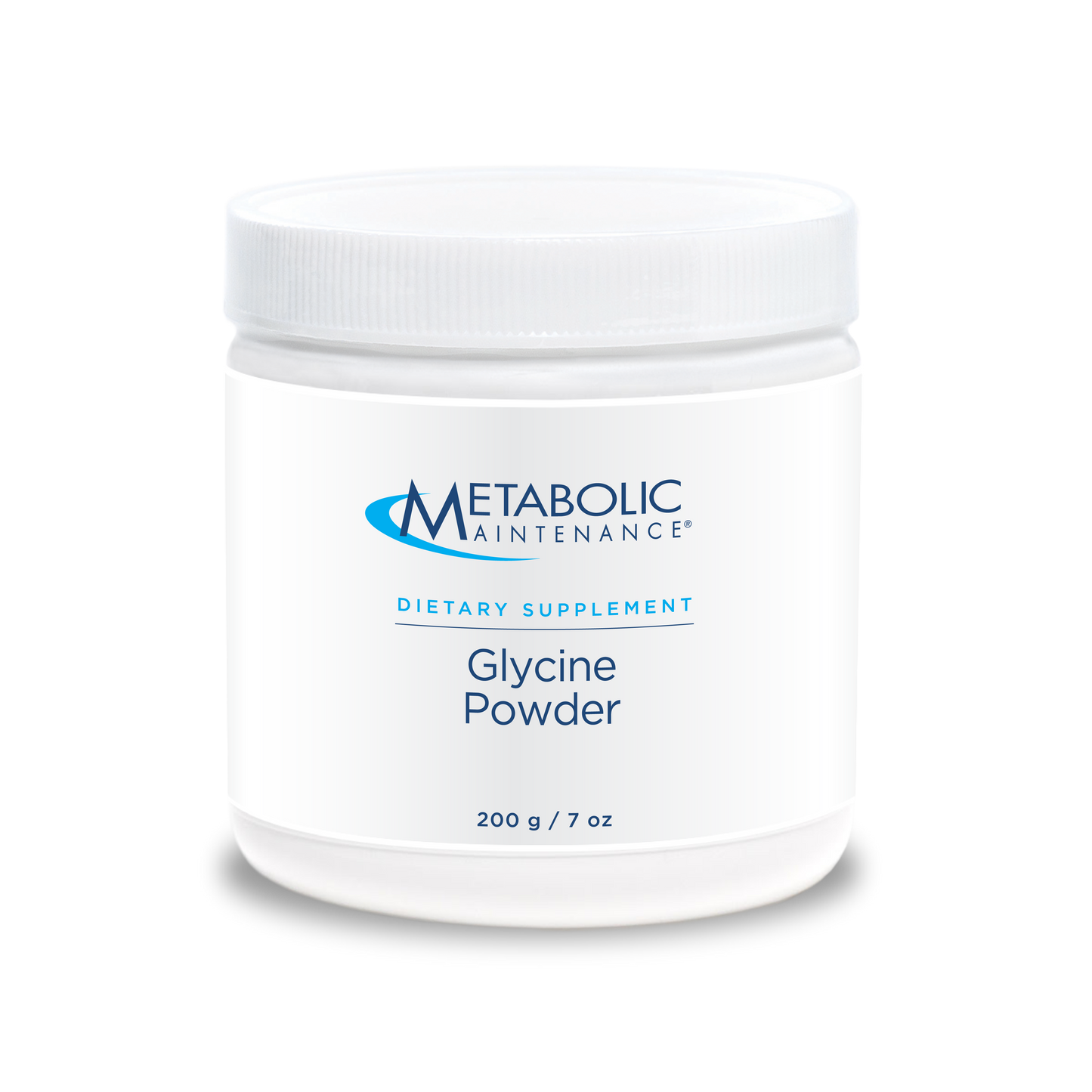 Glycine Powder 200g (7oz) - Metabolic Maintenance - Metabolic Maintenance