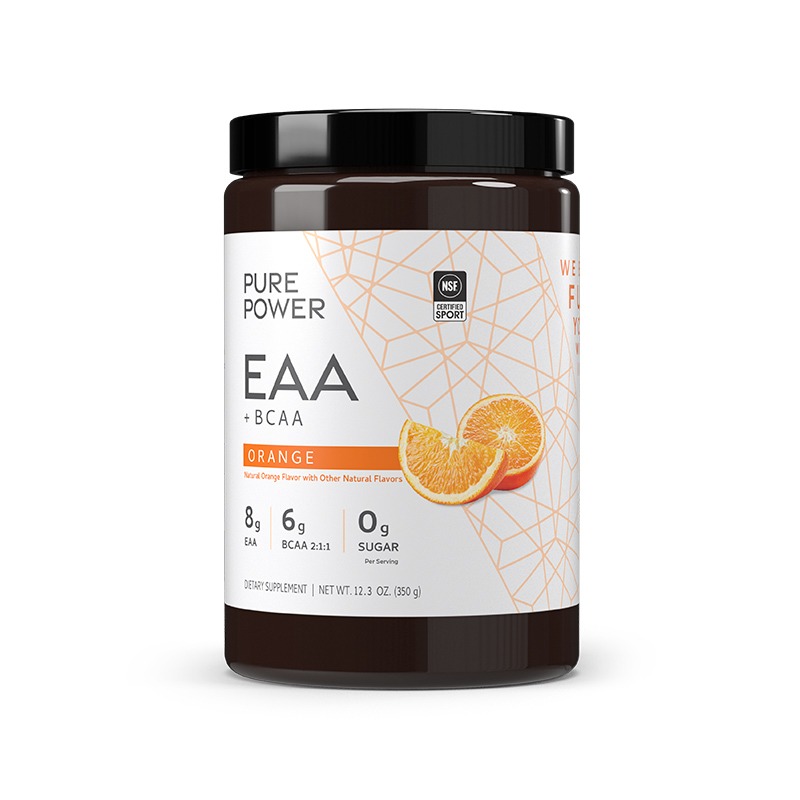 EAA + BCAA (Orange / Naranja) 12.3 oz - Pure Power - Dr. Mercola