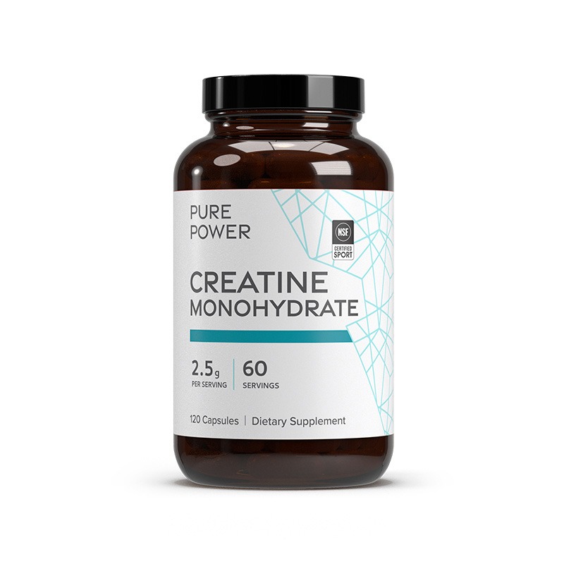 Creatine Monohydrate x120 Caps - Pure Power - Dr. Mercola