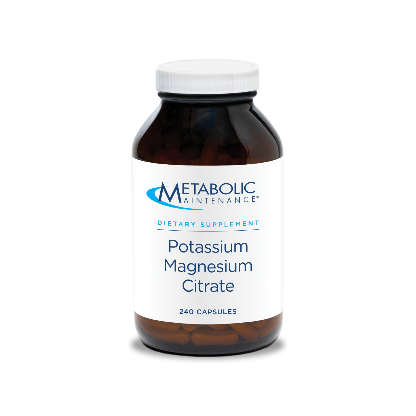 Potassium Magnesium Citrate x240 Caps - Metabolic Maintenance - Metabolic Maintenance