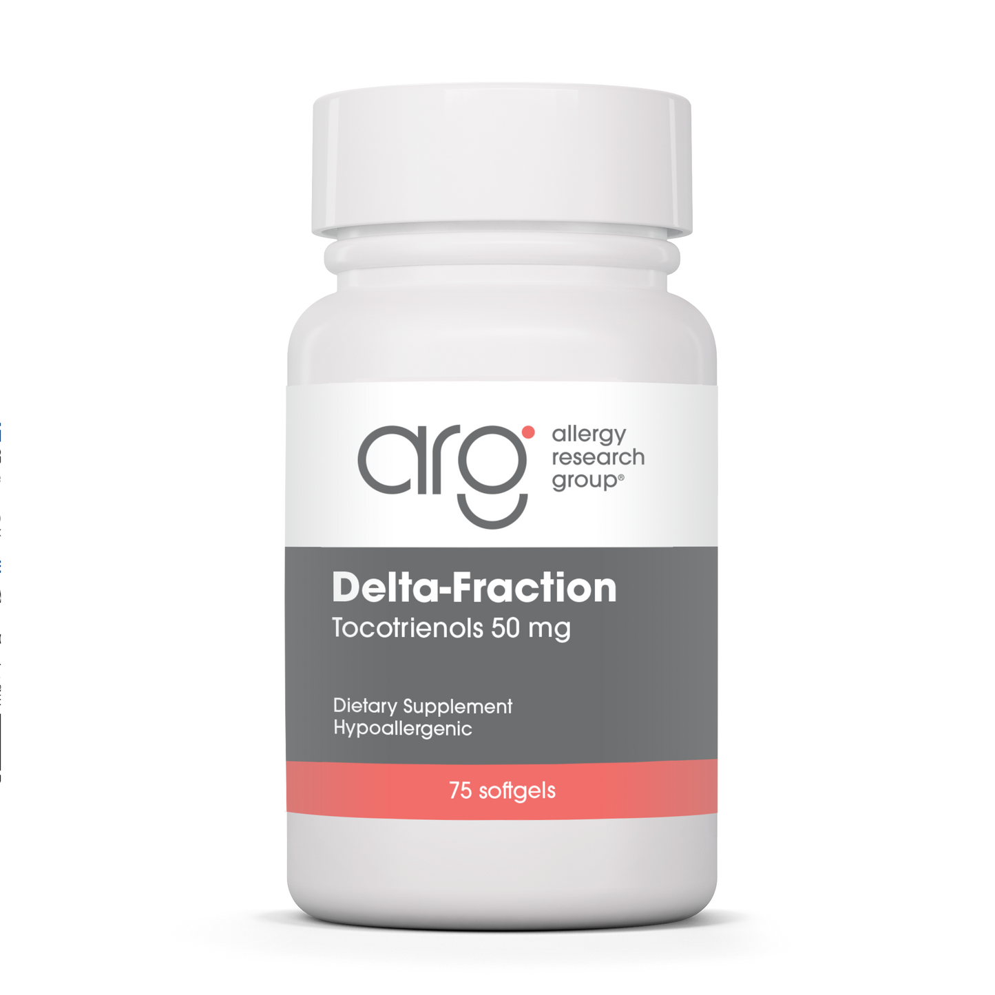 Delta-Fractions (Tocotrienols 50mg) x75 Softgels - Allergy Research Group - Allergy Research Group