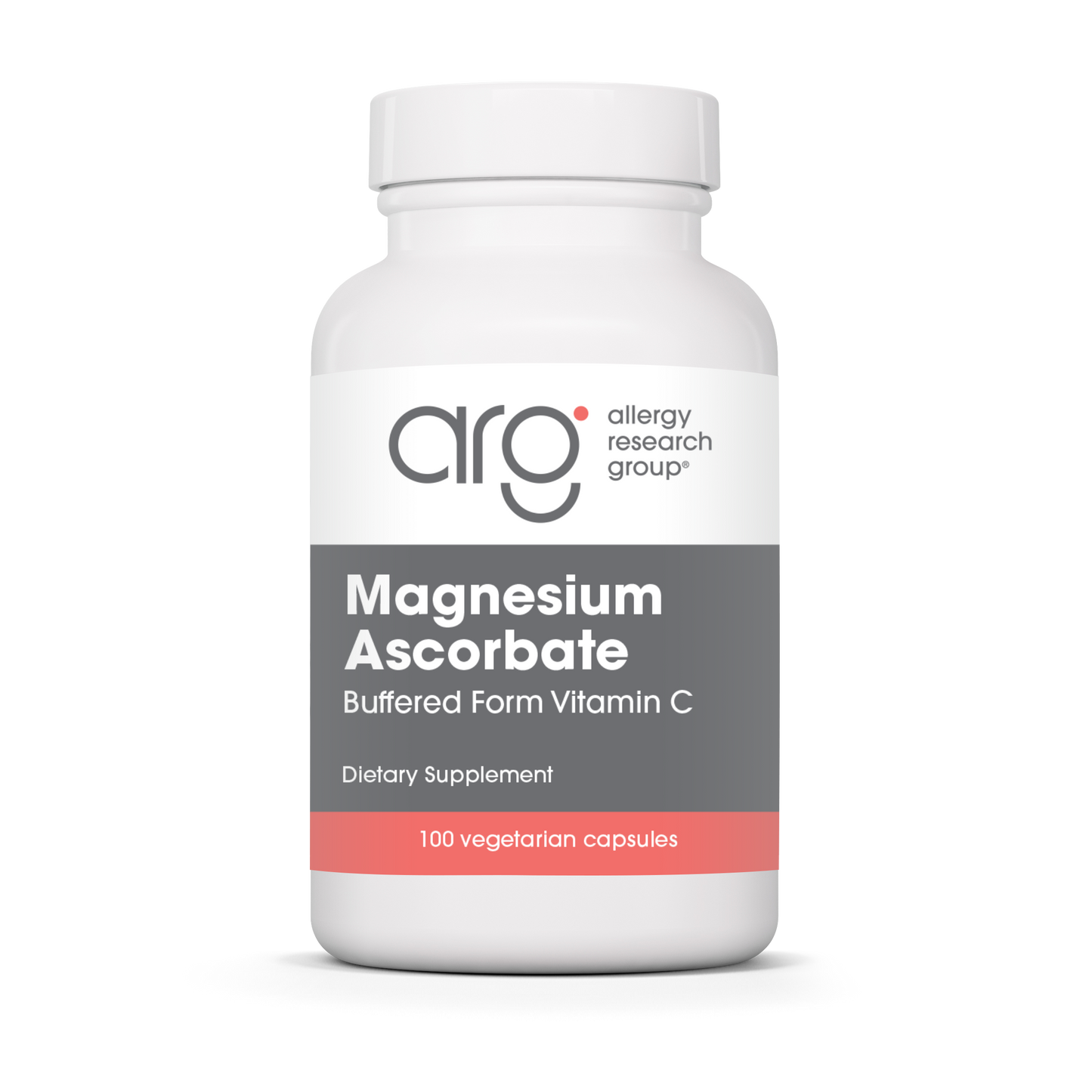 Magnesium Ascorbate (Buffered Vitamin C) x100 Caps - Allergy Research Group - Allergy Research Group