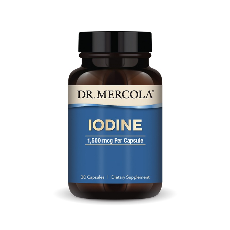 Iodine 1500mcg x90 Caps - Dr. - Dr. Mercola - Dr. Mercola