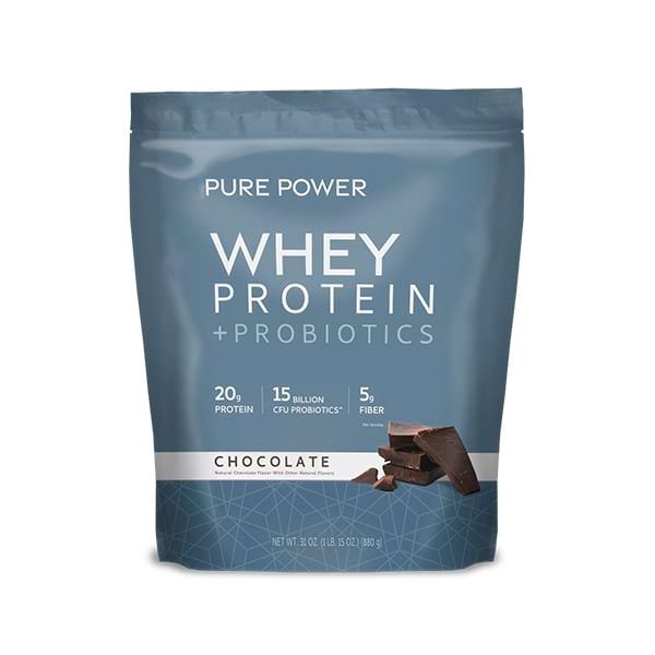 Whey Protein + Probiotics - Chocolate (31 oz) - Dr. - Dr. Mercola - Dr. Mercola