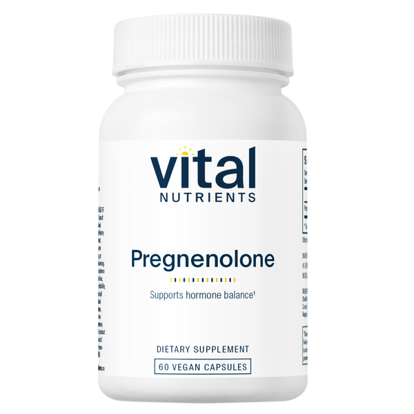 Pregnenolone 10mg x60 Caps - Vital Nutrients - Vital Nutrients