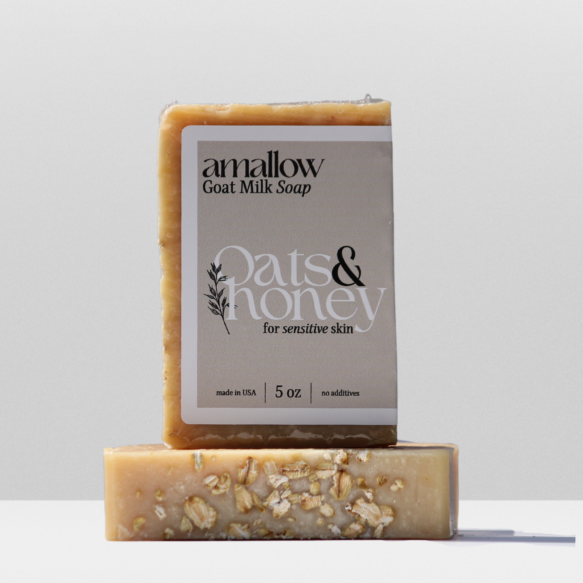 Goat Milk Soap Oats & Honey - Amallow - Amallow