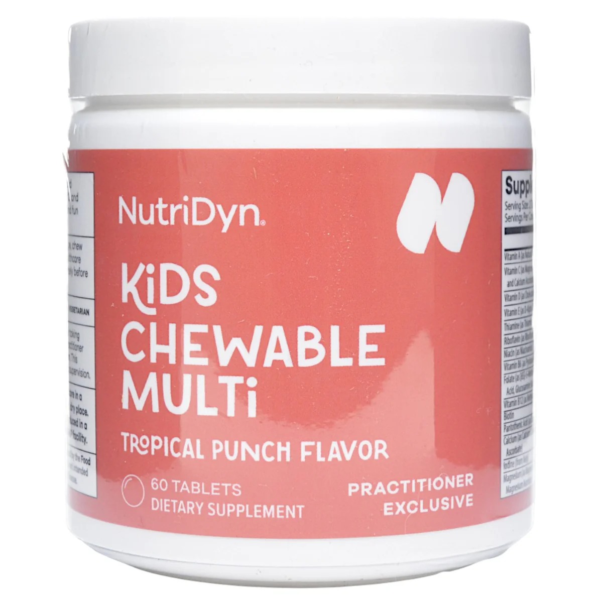 Kids Chewable Multi (Tropical Punch) x60 Chewables - NutriDyn - NutriDyn