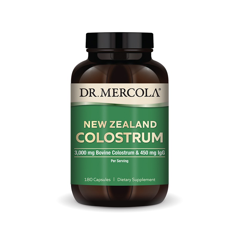 Colostrum (New Zealand) 3000mg Colostrum / 450mg IgG x180 Caps - Dr. - Dr. Mercola - Dr. Mercola