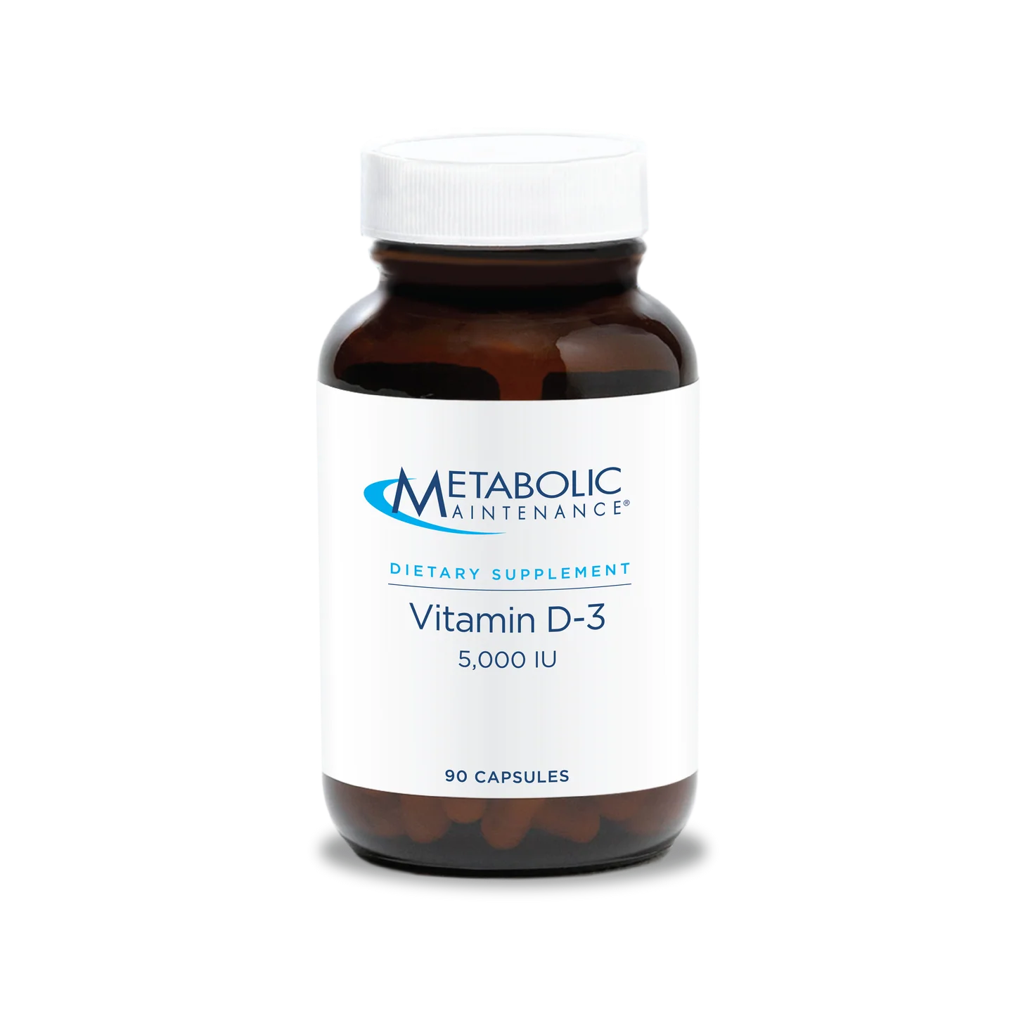 Vitamin D-3 5000 IU x90 Caps - Metabolic Maintenance - Metabolic Maintenance