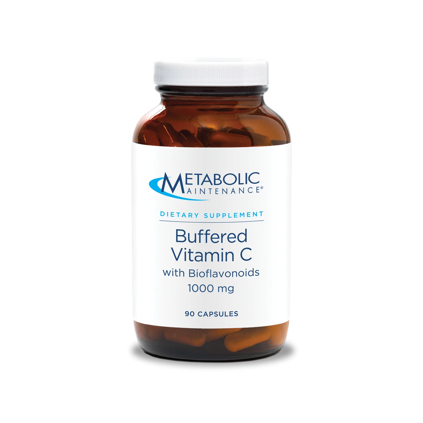 Buffered Vitamin C 1,000mg x90 Caps - Metabolic Maintenance - Metabolic Maintenance