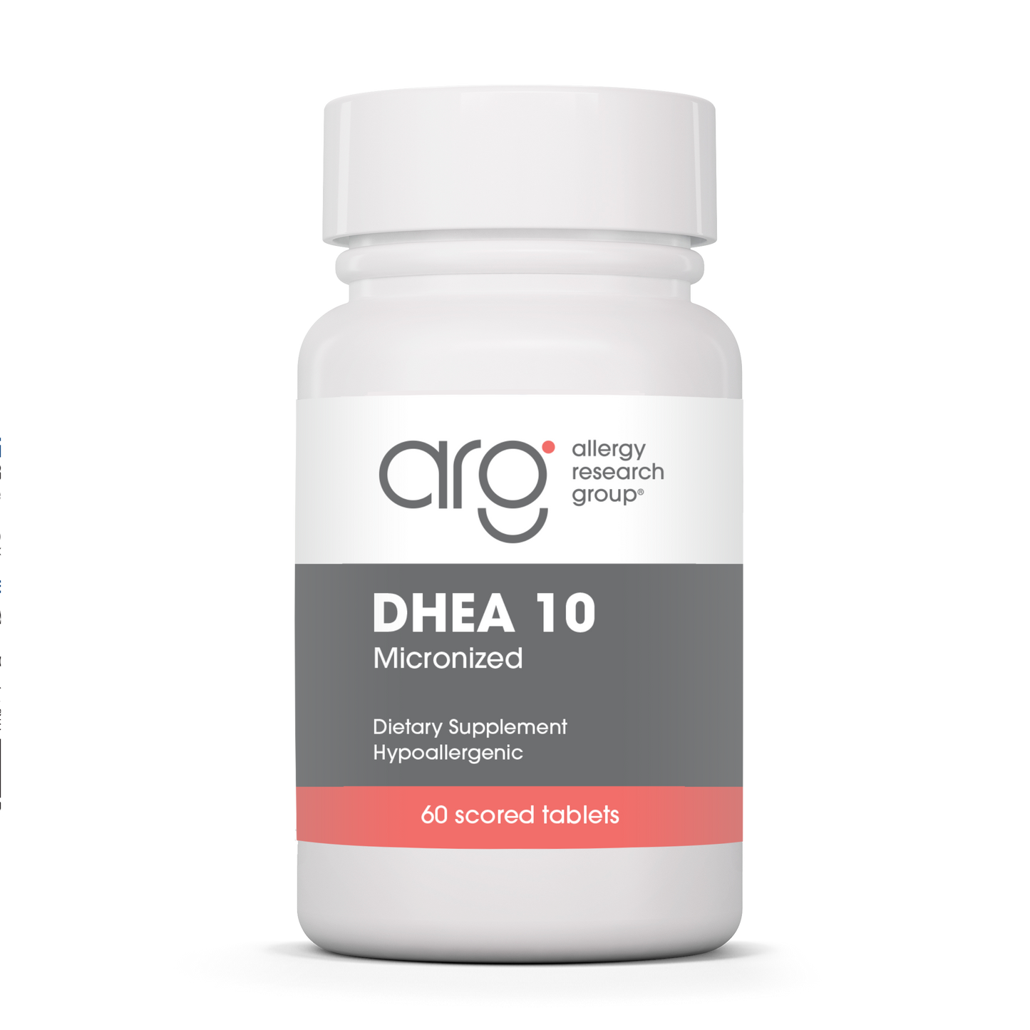Dhea 10mg Micronized x60 Tabs - Allergy Research Group - Allergy Research Group
