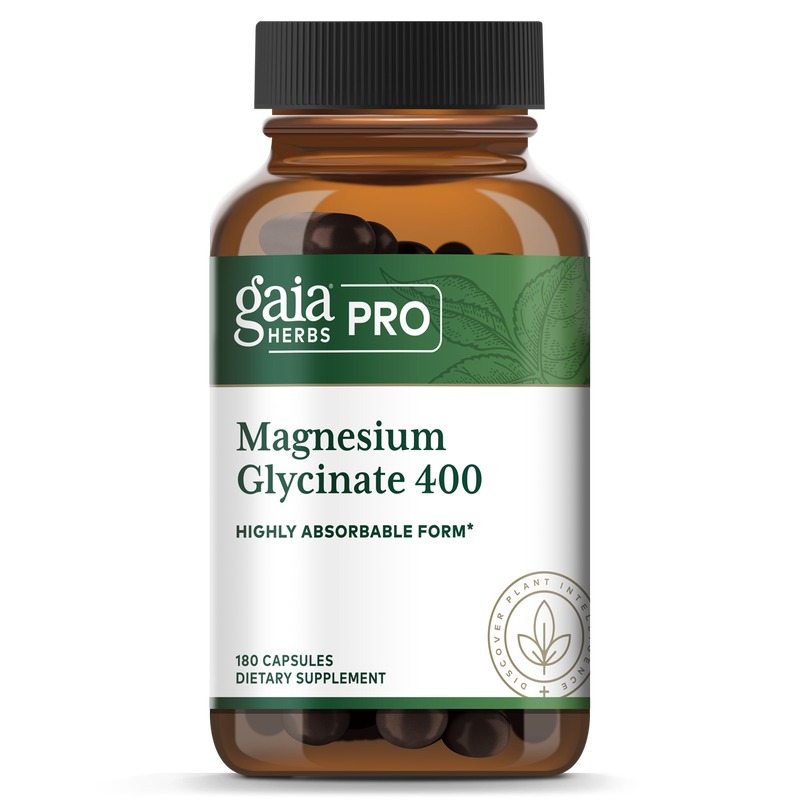 Magnesium Glycinate x180 Caps - Gaia Herbs Pro - Gaia Herbs Pro